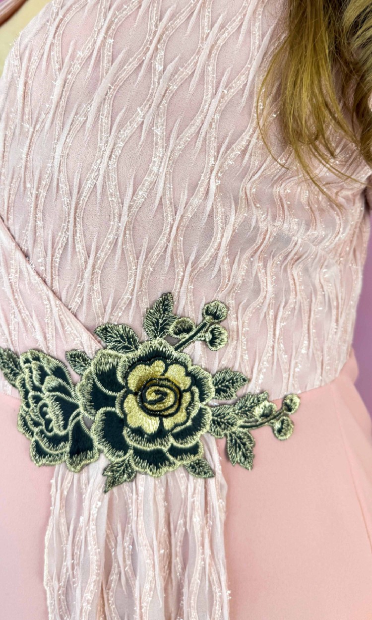 Rochie FREYA roz pudra