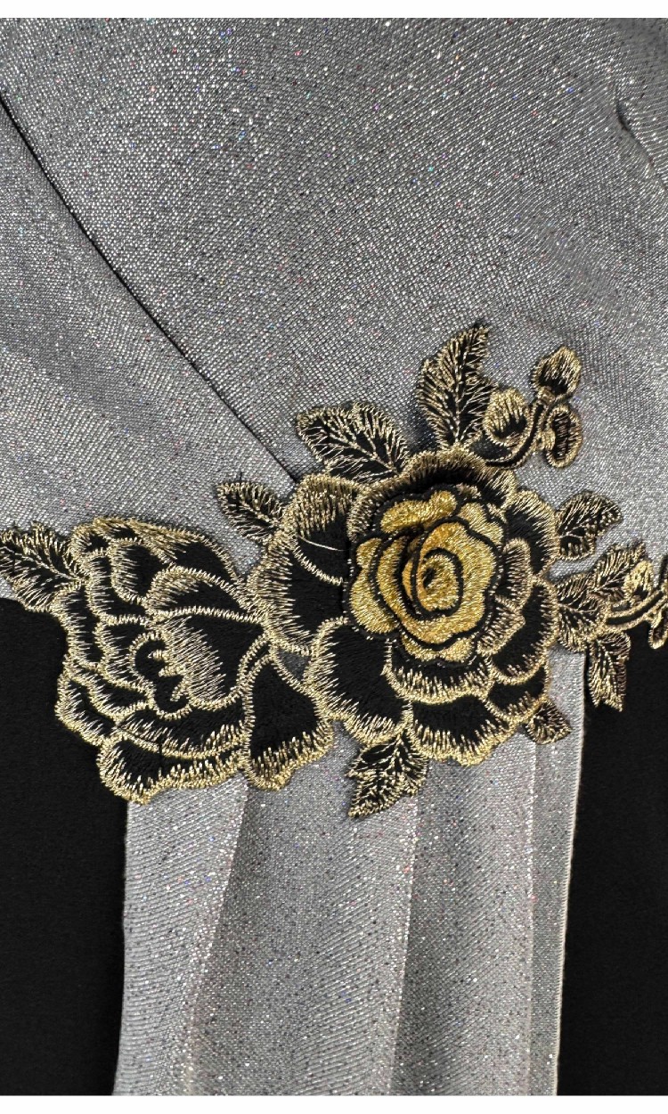 Rochie FREYA argintie