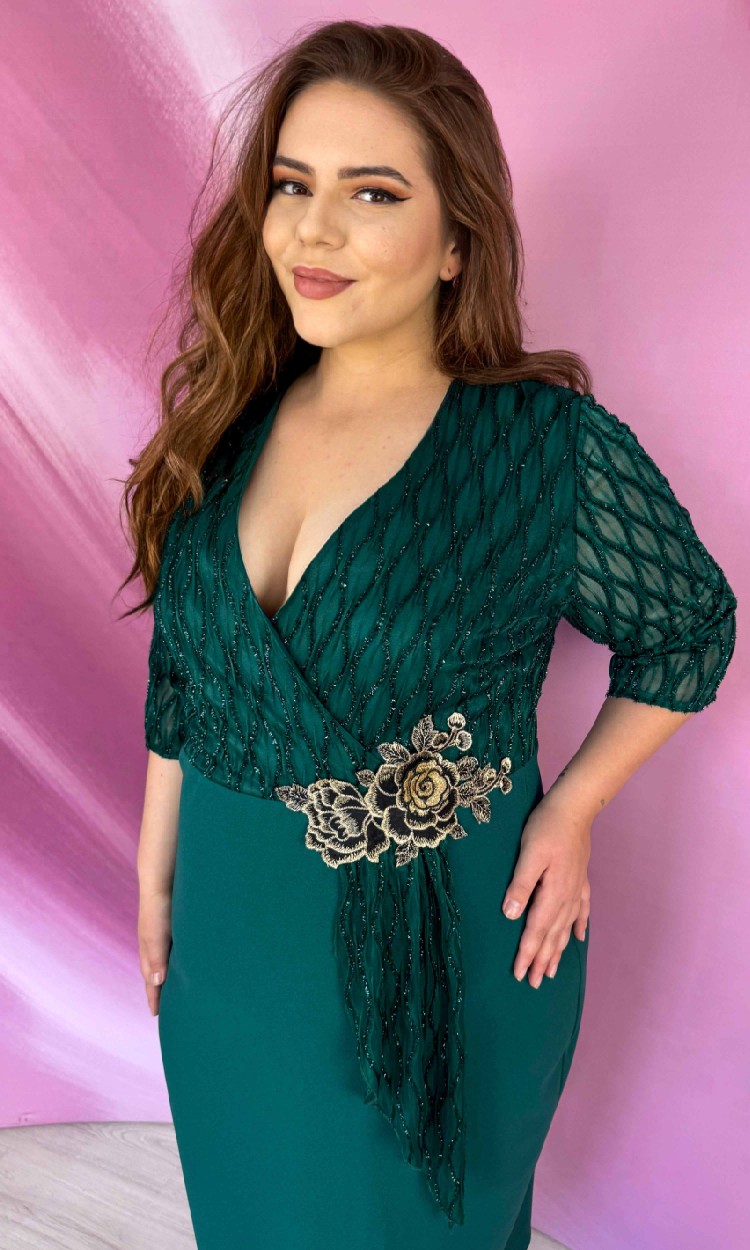 Rochie FREYA verde
