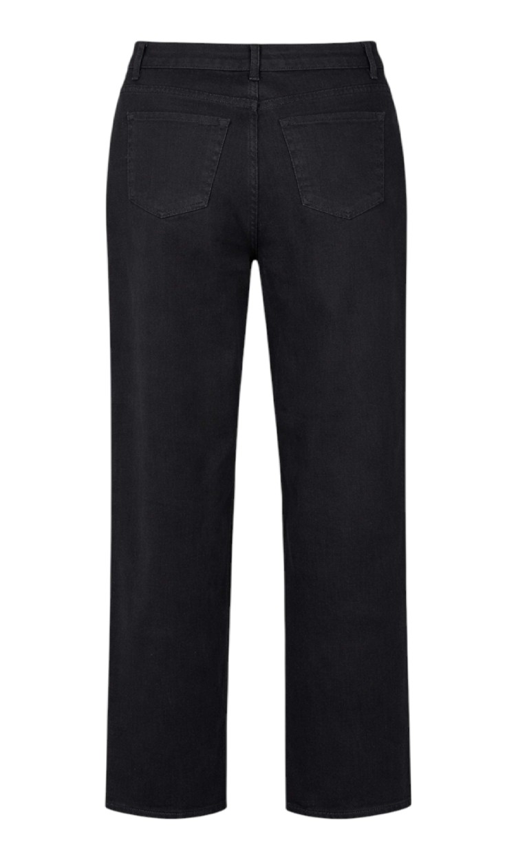 Blugi drepti cu pietre negri