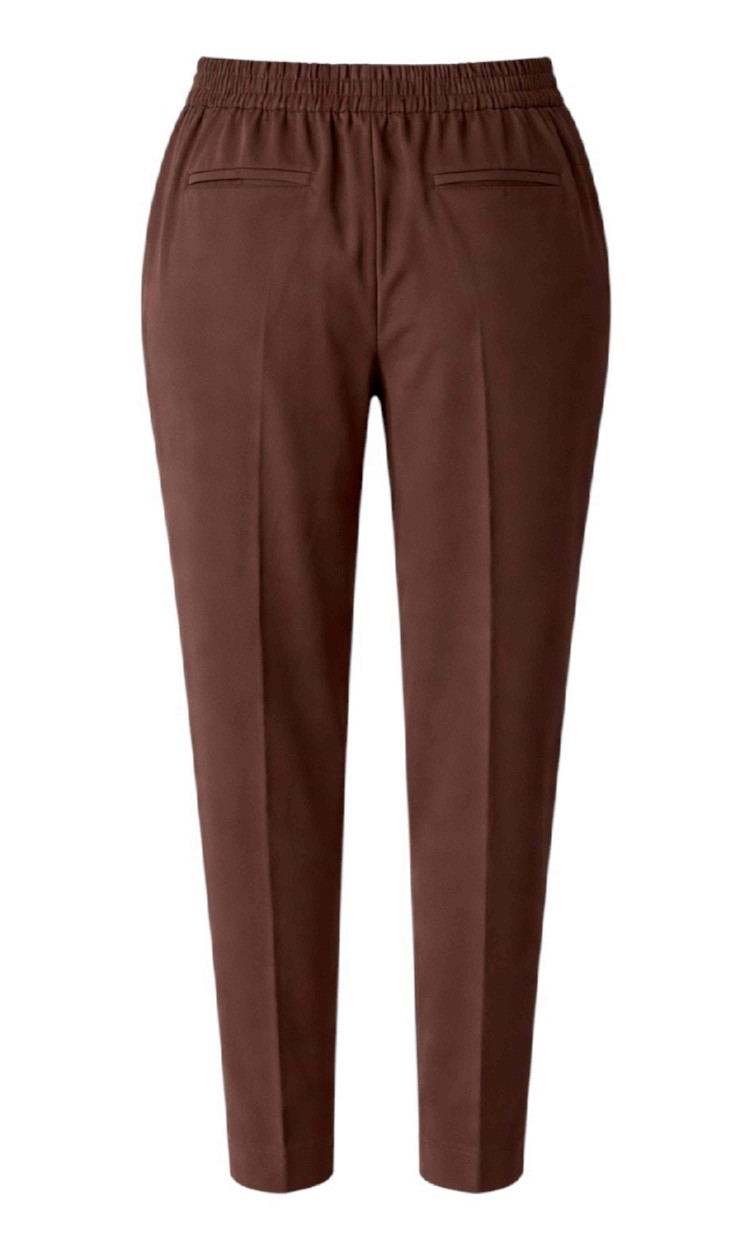 Pantalon clasic din stofa premium maro