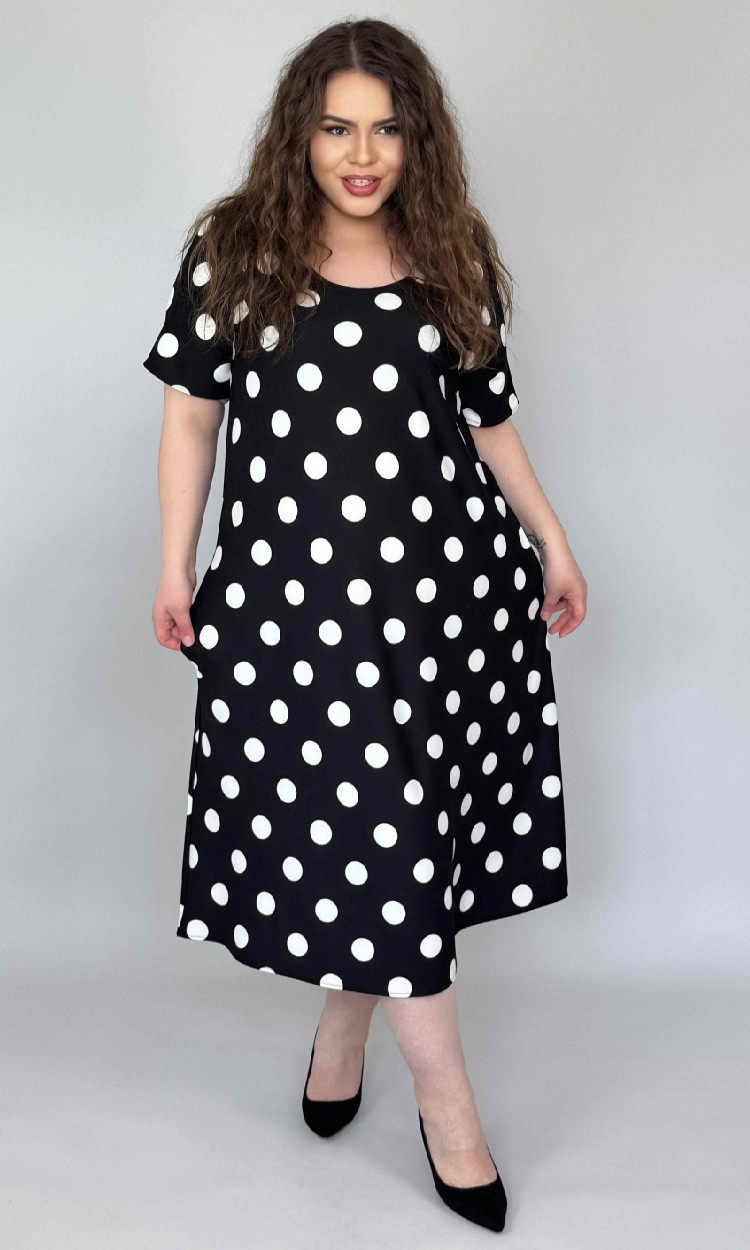 Rochie lejera cu buline